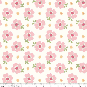 Riley Blake Wide Back Lori Holt Bee Vintage WB13092-Pink 107 to 108'' Wide